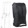 Golf Bag Caps Protective Cover Hood Protection Portable with Zipper Club Bags Raincoat Golf Accessory for Golf Bag Golf Push Carts Equipment (Black A) view 4