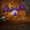Foyte Halloween Headband Bat Headpiece Black Bats Hair Accessories for Halloween Cosplay Costumes (Bat) view 2