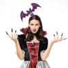 Foyte Halloween Headband Bat Headpiece Black Bats Hair Accessories for Halloween Cosplay Costumes (Bat) view 4