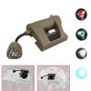 SINAIRSOFT Tactical Helmet Lights Charges Mpls 4 Modes Green Red White IR Laser Outdoor Hunting Fast Helmet Tactical Strobe Light view 2