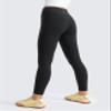 CRZ YOGA Girls Butterluxe Crossover Leggings Black Medium view 3