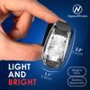 LED Safety Light (2 Pack) - Clip On Strobe/Running Lights for Runners, Dog, Bike, Walking, Boat, Kayak, Stroller and More - High Visibility Accessories for Your Reflective Gear, Bicycle view 4
