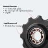 DJC 12s Bike Ceramic Bearing Pulley Wheel 2pcs Tension for Rival Force AXS eTap T-Type Di2 11T 12T 13T 14T MTB Road Bike Rear Derailleur for Shimano for Sram(Black 11T and 13T) view 4