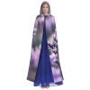 Lavender Flower,Costume Cloak for Adults,Personalized Hooded Cape for Halloween, Cosplay, Stage Costumes, Makeup Parties view 2