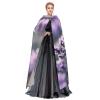 Lavender Flower,Costume Cloak for Adults,Personalized Hooded Cape for Halloween, Cosplay, Stage Costumes, Makeup Parties view 3