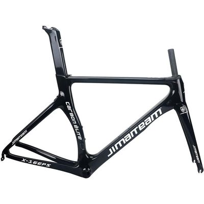 DHNCBGFZ 700c Road Bike Frameset Carbon Racing Bike Frameset C Brake 46/48/50/52/54cm EPS Technology with Fork Headset Seatpost BB92 (Color : A, Size : 54cm)