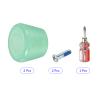 M METERXITY Roller Skate Stopper - Rubber Brake Block Toe Stops, Adjustable with Screwdriver, Apply to Roller Skate (1.46 Inch 1.85 Inch Dia, Green) view 4