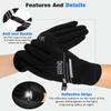Aegend Lightweight Thin Running Gloves Touchscreen Anti-Slip Windproof Warm Finger Dexterity Gloves Liners Women Men Cycling Driving Texting Sports Working Activities Winter Spring Fall view 4