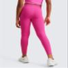 CRZ YOGA Girls Butterluxe Crossover Waist Yoga Leggings - Athletic Sports Casual Pants V Cross Tights Kids Teen Hibiscus Purple XX-Large view 3