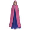 Piggy,Costume Cloak for Adults,Personalized Hooded Cape for Halloween, Cosplay, Stage Costumes, Makeup Parties Black view 2