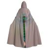 Dragonfly,Costume Cloak for Adults,Personalized Hooded Cape for Halloween, Cosplay, Stage Costumes, Makeup Parties Black view 1