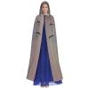 Dragonfly,Costume Cloak for Adults,Personalized Hooded Cape for Halloween, Cosplay, Stage Costumes, Makeup Parties Black view 2