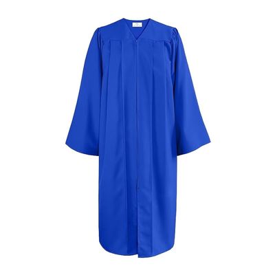 goprety Unisex Matte Choir Robes Graduation Gown Judge Costume Baptismal Robes for Adults