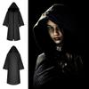 BESPORTBLE Unisex Halloween Capes Vampire Witch Cloak Long Velvet Cloak with Hood for Halloween Cosplay Costume view 2