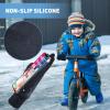 EEFOW Winter Waterproof Touchscreen Kids Gloves: Warm Lightweight Sport Snow Grip Wool Mitten for Age 10-12 Years Boys & Girls Youth Big Children for Ski Cycling Football Riding Soccer, Dark Blue view 4