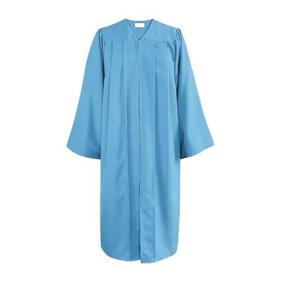 goprety Unisex Matte Choir Robes Graduation Gown Judge Costume Baptismal Robes for Adults