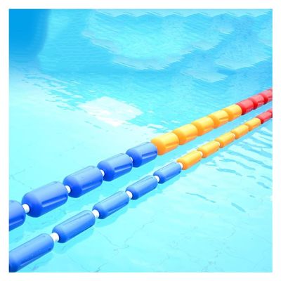 XILYZMO Rope Floats, Swimming Pool Swim Lane Line, Floating Adjustable Beach Fence, Strong Buoyancy Pool Divider, Customizable Color(Steel Wire Ropes,1m)