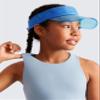 CRZ YOGA Girls Butterluxe Double Lined Racerback Crop Tank Tops - High Neck Dance Yoga Athletic Casual Tight Kids Teen Cambric Blue Medium view 3