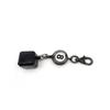 USUNQE Pool Chalk Holder Billiard Chalk Pocket Pool Cue Chalk Bag Belt Clip Retractable Key Ring Billiard Snooker Accessories view 1