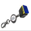 USUNQE Pool Chalk Holder Billiard Chalk Pocket Pool Cue Chalk Bag Belt Clip Retractable Key Ring Billiard Snooker Accessories view 3