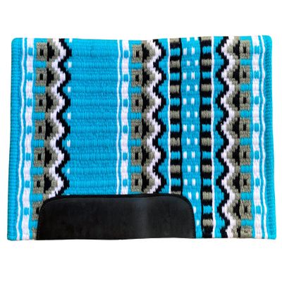 Western Horse Saddle Show Pad Blanket, Equestrian Ranch Pad, 100% Newzealand Woolen Pad Oversized Handmade Premium Quality ST-SP-032 (34" x 40")