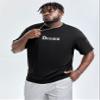 Men Slogan Graphic Tee (Color : Black, Size : XX-Large) view 3