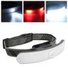 Airshi Rechargeable LED Headlamp, Super Wide Angle 300 to 400LM LED Headlamp for Running view 3