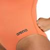 ARENA Women's Team Solid Light Drop Back One Piece Athletic, Quick Drying, Chlorine Resistant Swimsuit for Ladies-NESPOLA-Asphalt view 4