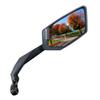 MEACHOW 2024 NEW Handlebar Bike Mirror, Scratch Resistant Glass Lens, Ultra-HD, E-bike Mirror, Bicycle Mirror, (Silver Right Side) ME-015RS view 1