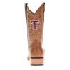 Vaccari Men's Luke Genuine Sierra Orix Leather AM Texas Embroidery Broad Square Toe Cowboy Boots - 9.5 view 4