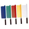Soccer Referee Patrol Flags 5 Pack Warning Flags for Traffic Course Competition Roads Signals Checkered view 1