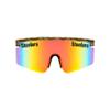 FOCO X Zubaz NFL Collab 90s Retro Swag Sunglasses, Pittsburgh Steelers view 2