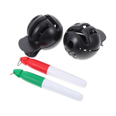 Sosoport Golf Ball Drawing Alignment Device Golf Ball Marker Plastic Portable for Golfing