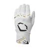 EvoShield Carbyne Adult Batting Gloves with Strap - Team White, Small view 2