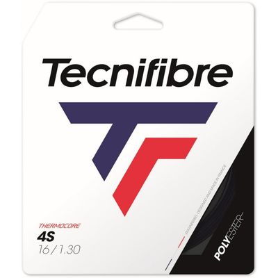 Tecnifibre Black Code 4S Tennis String, 18g (8 Sets)