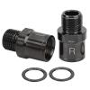 EMUKOEP Risk Bike Pedal Extender Alloy Pedal Extended Spindle for Mountain Bike 20mm (Black) view 4