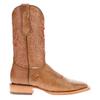 Vaccari Men's Luke Genuine Sierra Orix Leather OU Sooners Embroidery Broad Square Toe Cowboy Boots - 7.5 view 3
