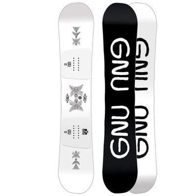 GNU RCC3 Mens Snowboard, 157.5