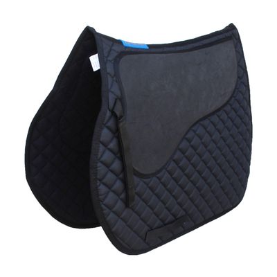 CHALLENGER Horse 23" x 20" English All-Purpose Contoured Quilted Trail Saddle Pad 72143BK