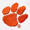 Little King NCAA Striped Bodysuit with Shoulder Snap and Embroidered Logo-Clemson -Orange Trim-0-3 Months view 3