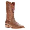 Vaccari Men's Luke Genuine Sierra Orix Leather Texas Tech Embroidery Broad Square Toe Cowboy Boots - 13 view 1