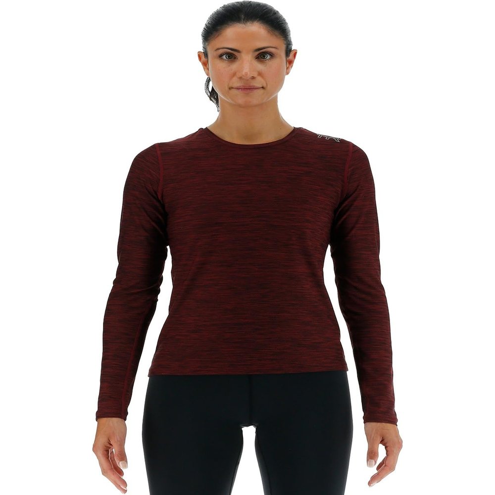 TYR FPTLSO3A604XS Sol Fem Airtc Ls Tee Burgundy XS