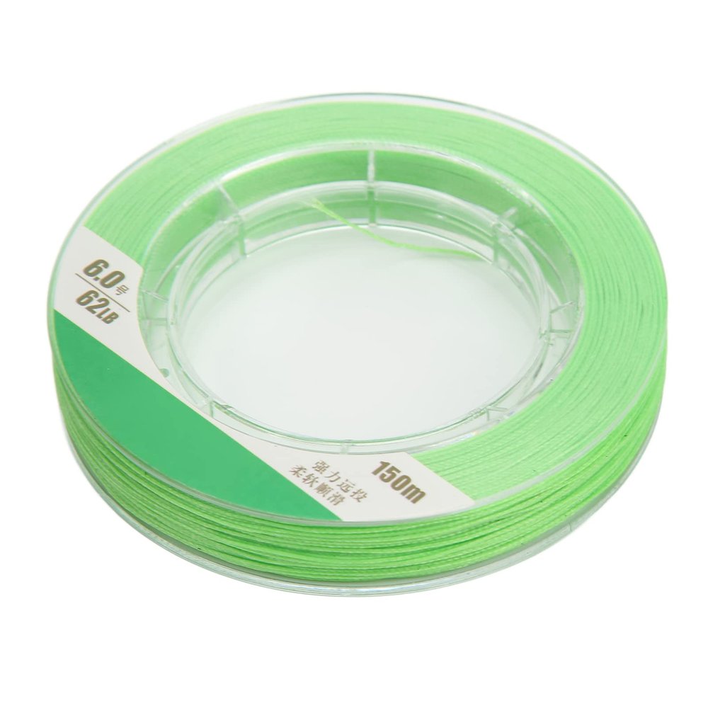 8 Strand Fishing Line Fine Diameter Abrasion Resistant Woven Fishing Line for Fishing (6.0#)