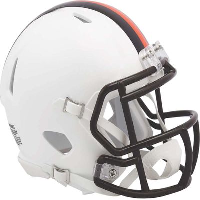 Riddell Cleveland Browns NFL 2023 On Field Alternate Mini Speed Helmet (White Out)