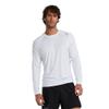 TYR Men's Athletic Performance Workout Raglan Long Sleeve Tech Tee, White, X-Large view 1