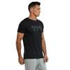 TYR Unisex Ultrasoft Lightweight Short Sleeve Big Logo Tech Tee, Black, 3X-Large view 3
