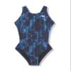 TYR Girls' Durafast Lite Maxfit Swimsuit, Atrix Blue, 22 view 1