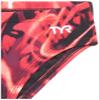 TYR Boys' Durafast Lite Racer Brief Swimsuit, Electro Red, 22 view 2