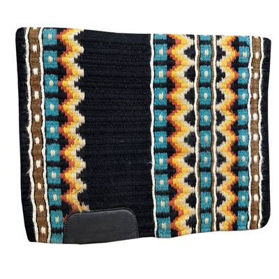 Western Horse Saddle Show Pad Blanket, Equestrian Ranch Pad, 100% Newzealand Woolen Pad Oversized Handmade Premium Quality ST-SP-046 (34" x 38")