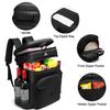 Laripwit 54 Cans Backpack Cooler Insulated Leak-Proof Large Leather Cooler Backpack Double Deck Lunch Backpack for Men Women - Perfect Soft Cooler Bag for Work, Camping, Picnic, Beach, Hiking view 3